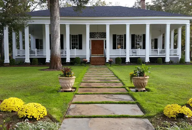 The Whitehall house in Montrose, Georgia
